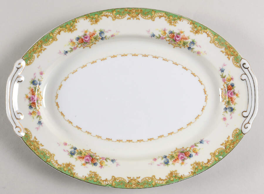 KON42 12" Oval Serving Platter by Kongo-1