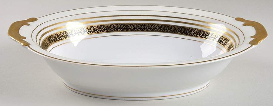 KON43 10" Oval Vegetable Bowl by Kongo-1