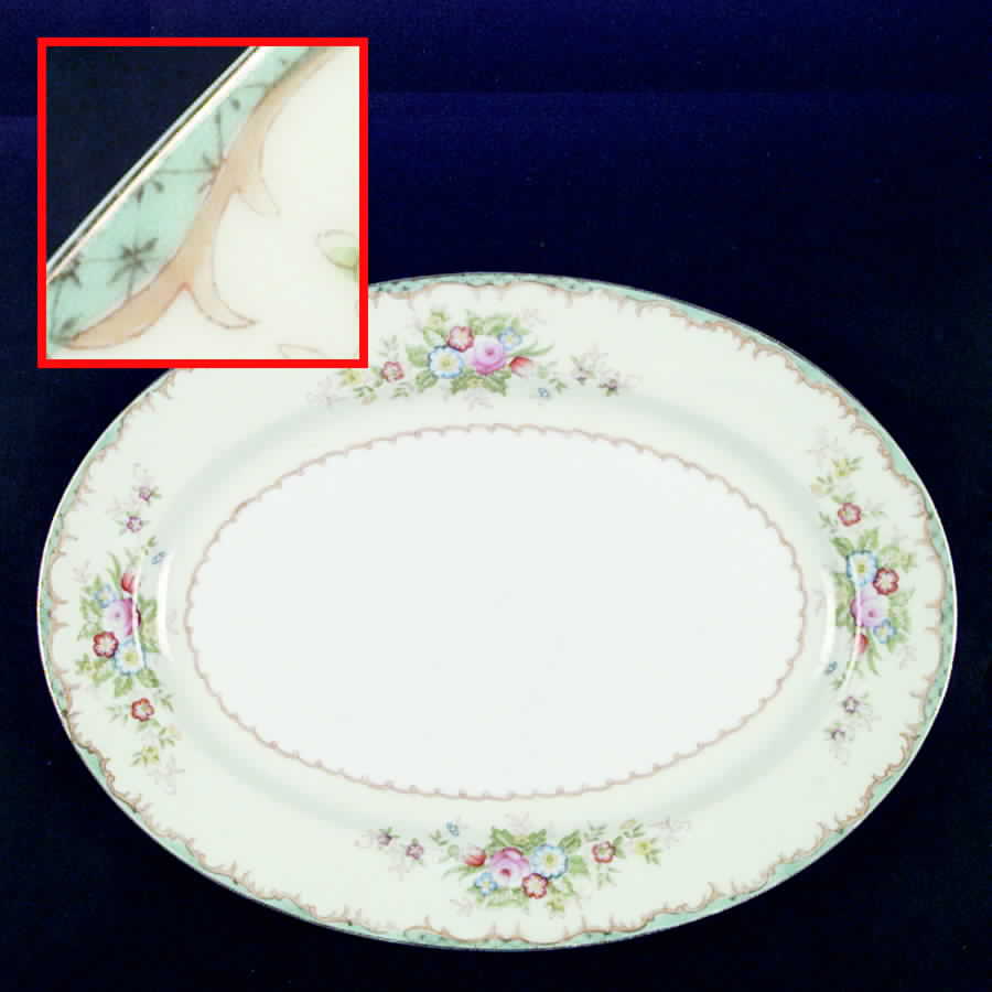 KON47 12" Oval Serving Platter by Kongo-1