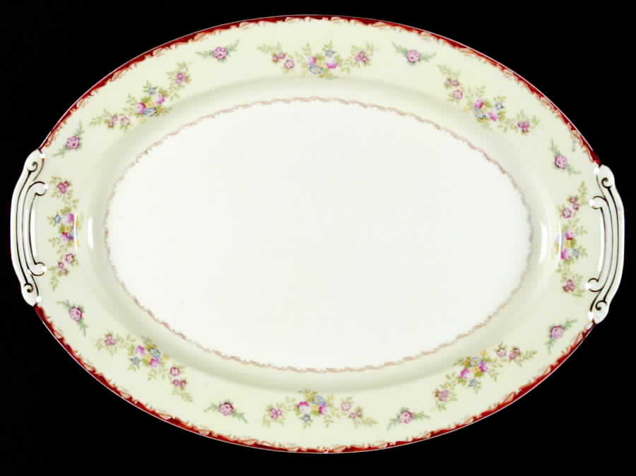 KON5 14" Oval Serving Platter by Kongo-1