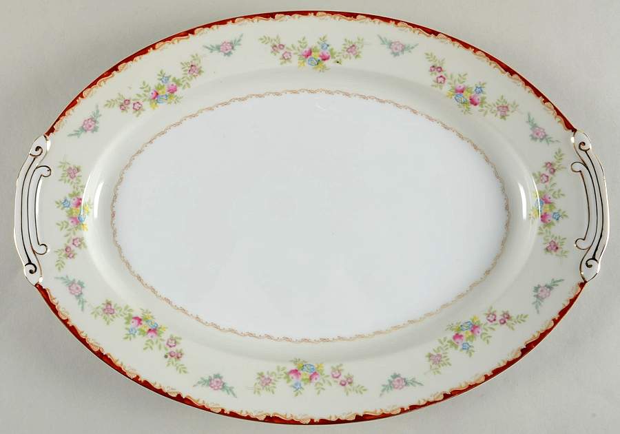 KON5 16" Oval Serving Platter by Kongo-1