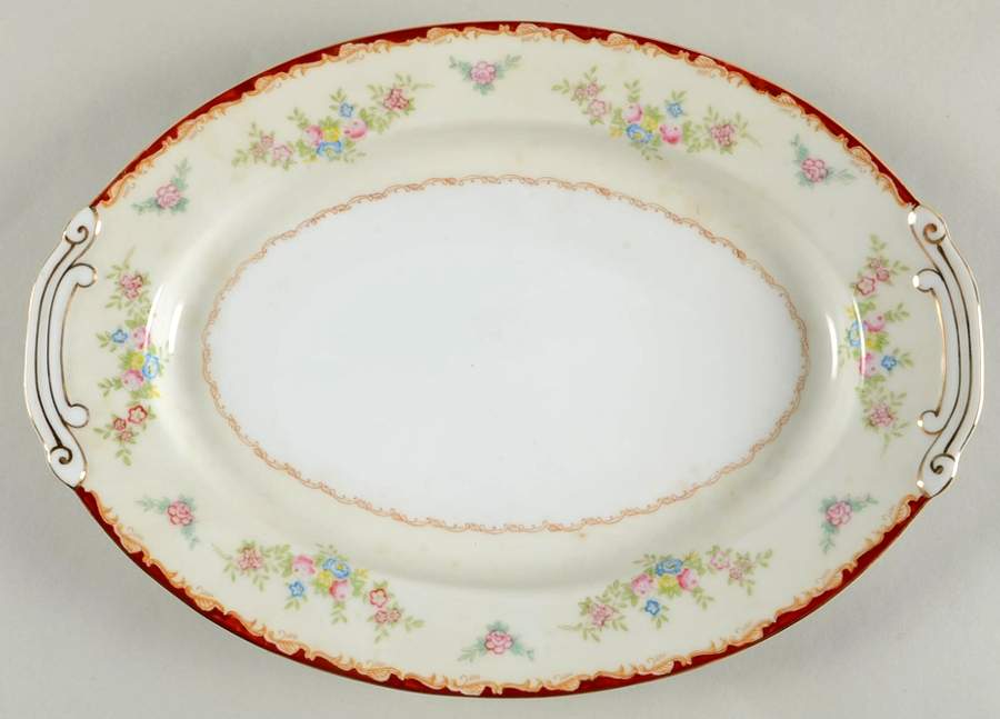 KON5 12" Oval Serving Platter by Kongo-1