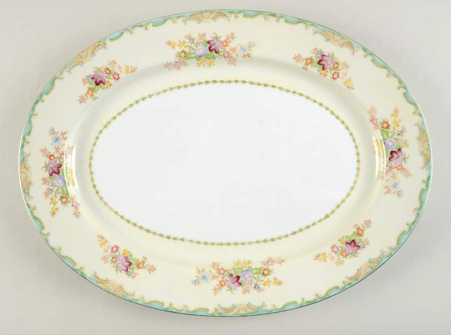 KON50 16" Oval Serving Platter by Kongo-1