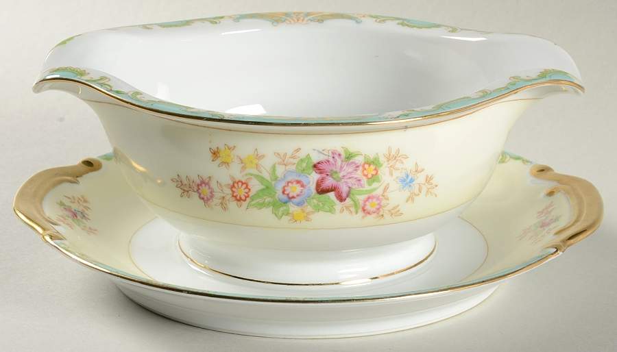 KON50 Gravy Boat with Attached Underplate by Kongo-1
