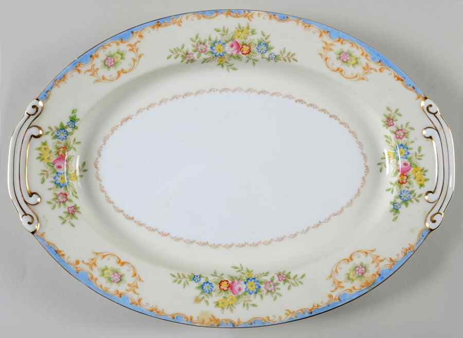 KON52 12" Oval Serving Platter by Kongo-1