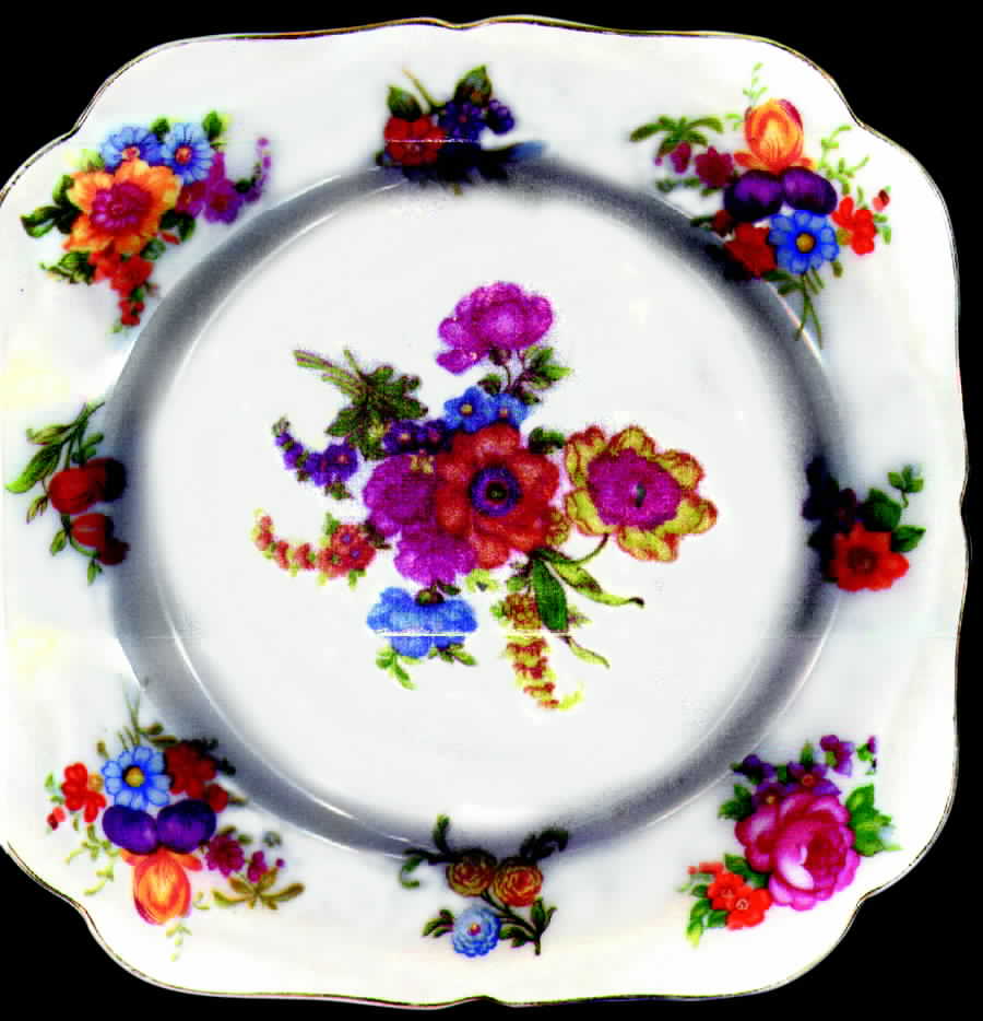 KON53 Square Salad Plate by Kongo-1