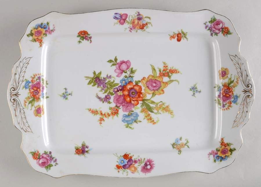KON53 16" Oval Serving Platter by Kongo-1