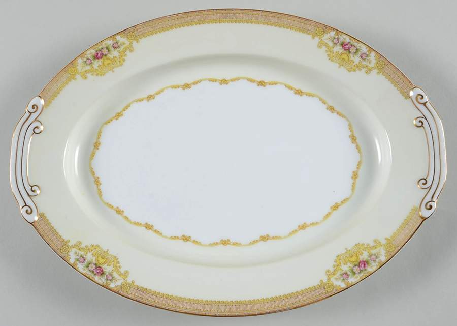 KON8 12" Oval Serving Platter by Kongo-1