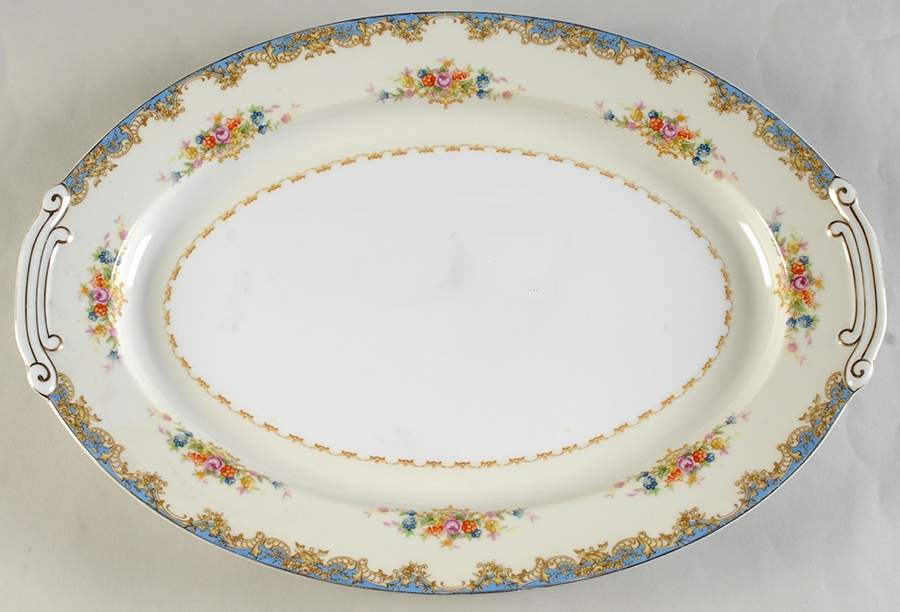 KON9 16" Oval Serving Platter by Kongo-1