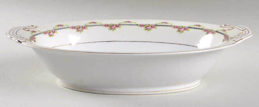 Randolph 10" Oval Vegetable Bowl by Kongo-1