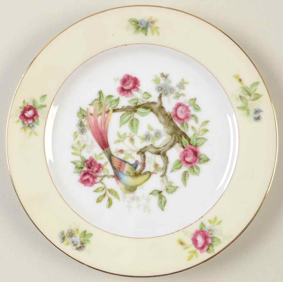 Royal Bird Bread & Butter Plate by Kongo-1