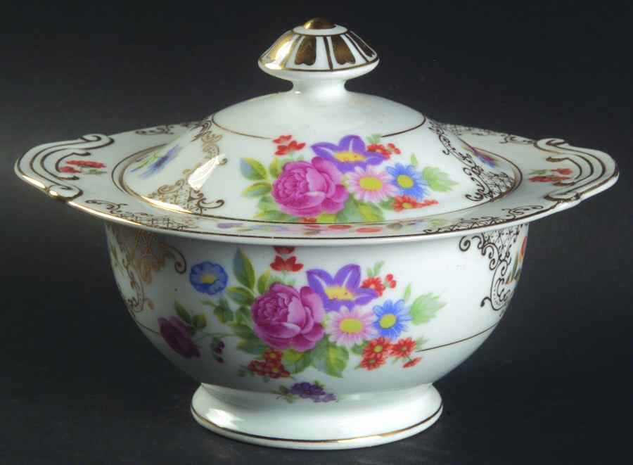 Romance Sugar Bowl & Lid by Kongo-1