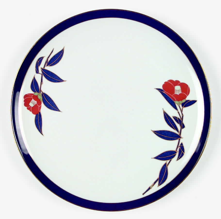 Camellia Dinner Plate by Koransha-1