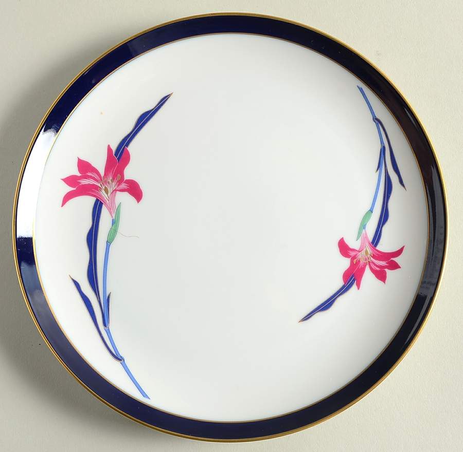Lily Salad Plate by Koransha-1