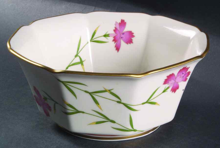 Sweet William 7" Octagonal Vegetable Bowl by Koransha-1