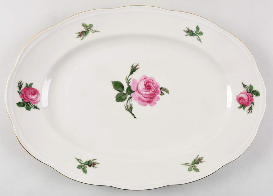 0643 15" Oval Serving Platter by KPM-1