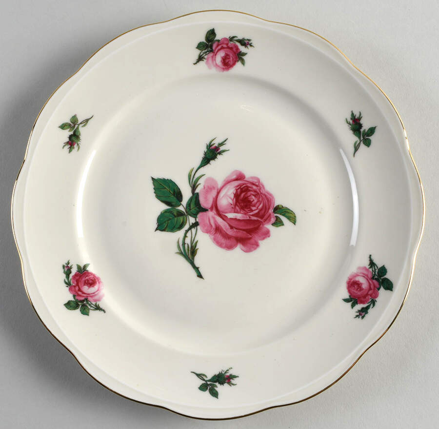 0643 Dinner Plate by KPM-1