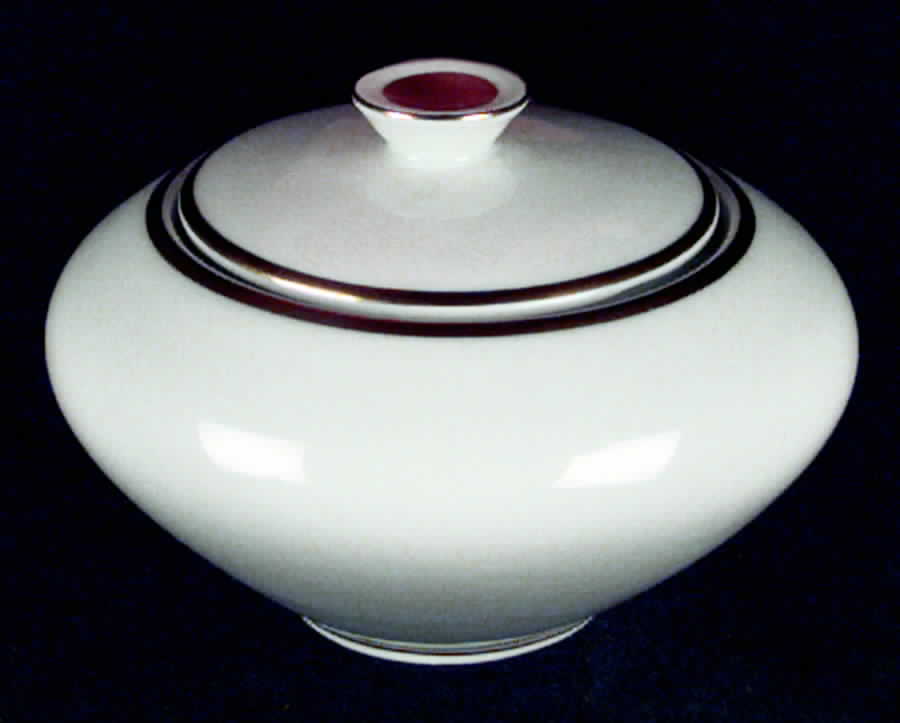 201 Sugar Bowl & Lid by KPM-1