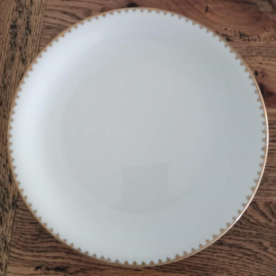212 Dinner Plate by KPM-1