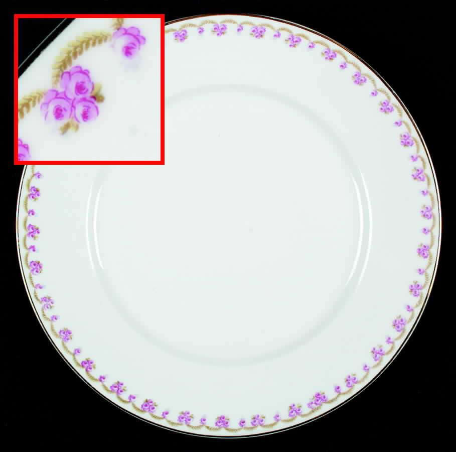 26158 Dinner Plate by KPM-1