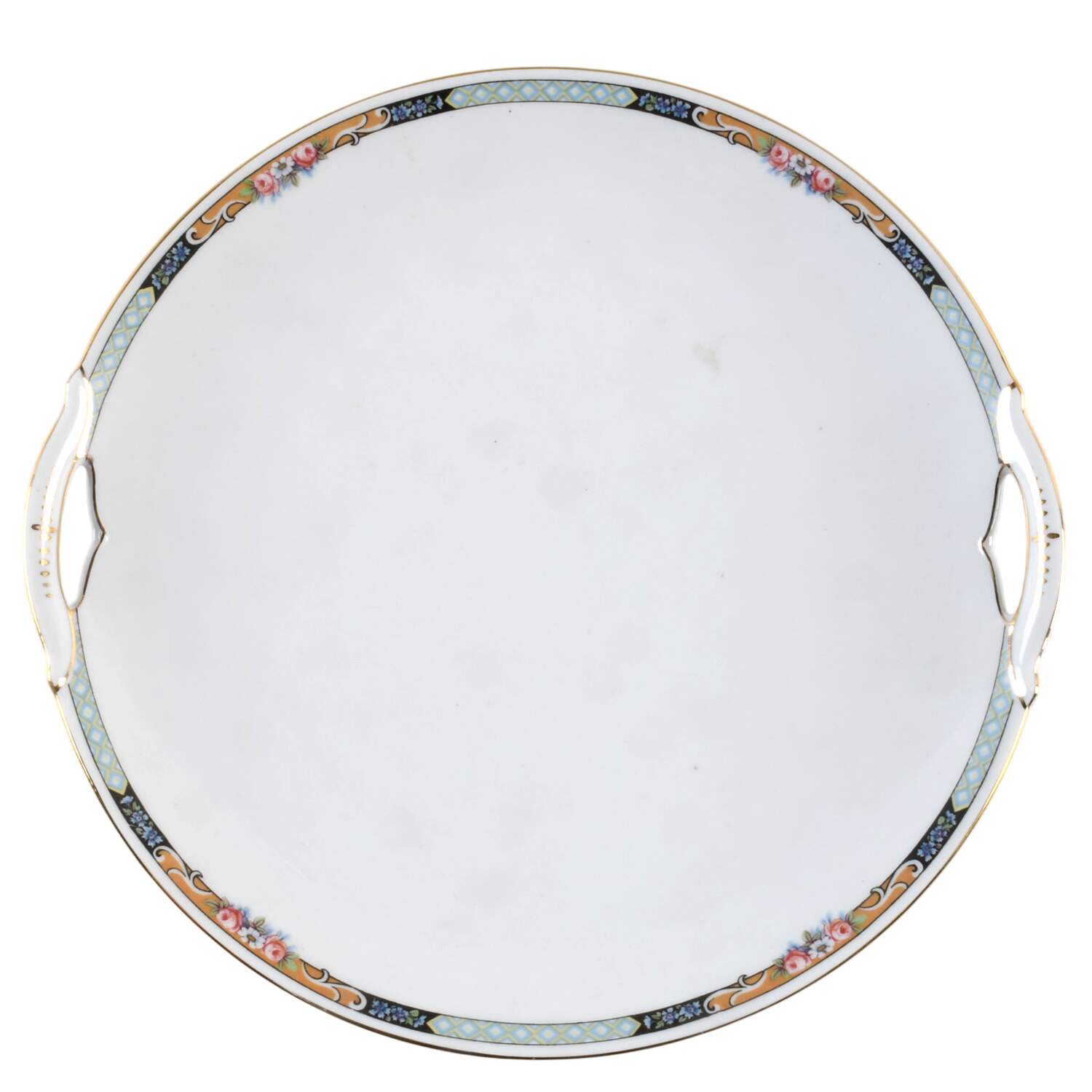27044-4576 Handled Cake Plate by KPM-1