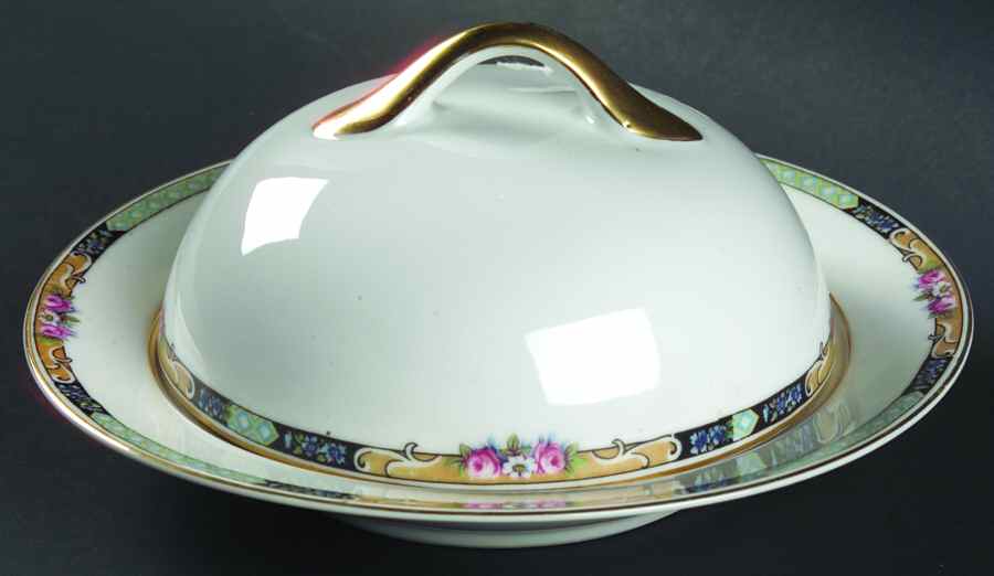 27044-4576 Round Covered Butter by KPM-1
