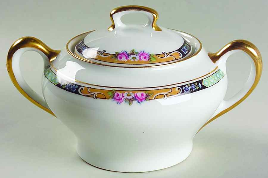 27044-4576 Sugar Bowl & Lid by KPM-1