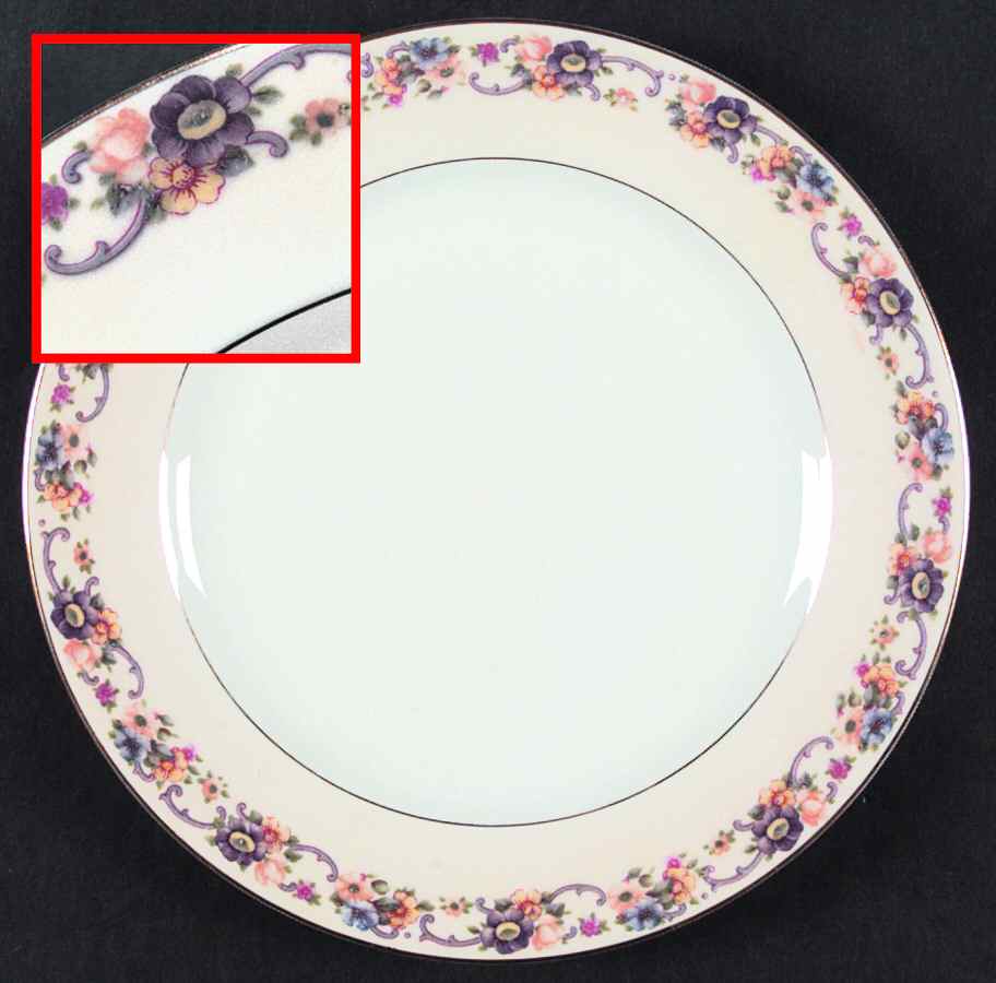 27383 Dinner Plate by KPM-1