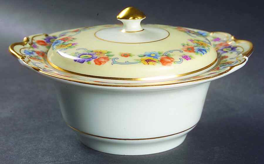 27383 Sugar Bowl & Lid by KPM-1
