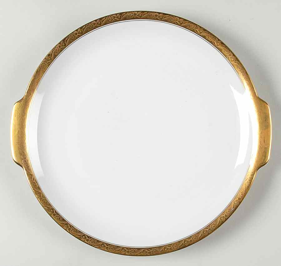 404 Handled Cake Plate by KPM-1