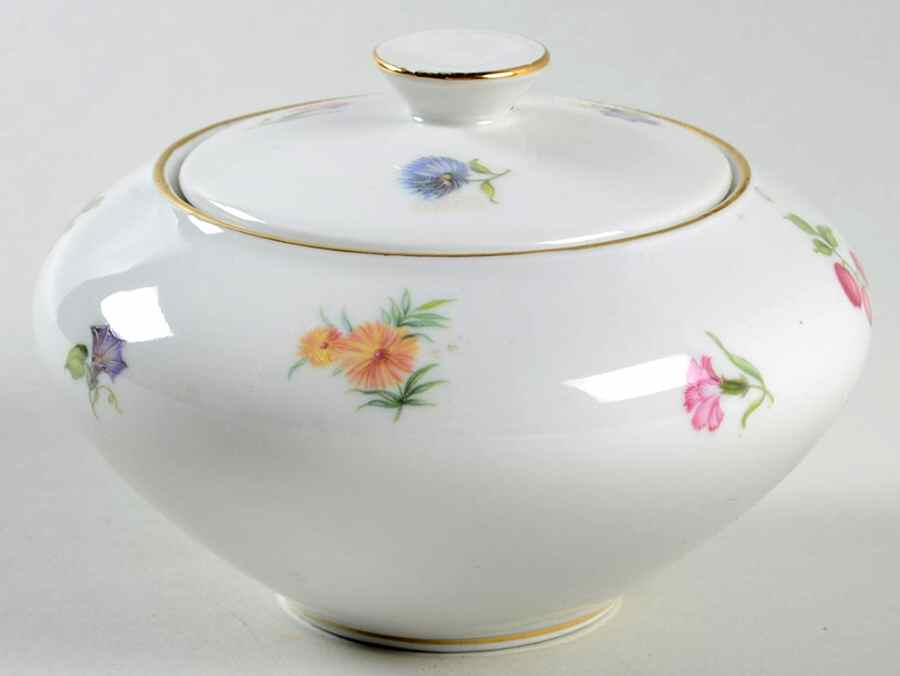 607 Sugar Bowl & Lid by KPM-1
