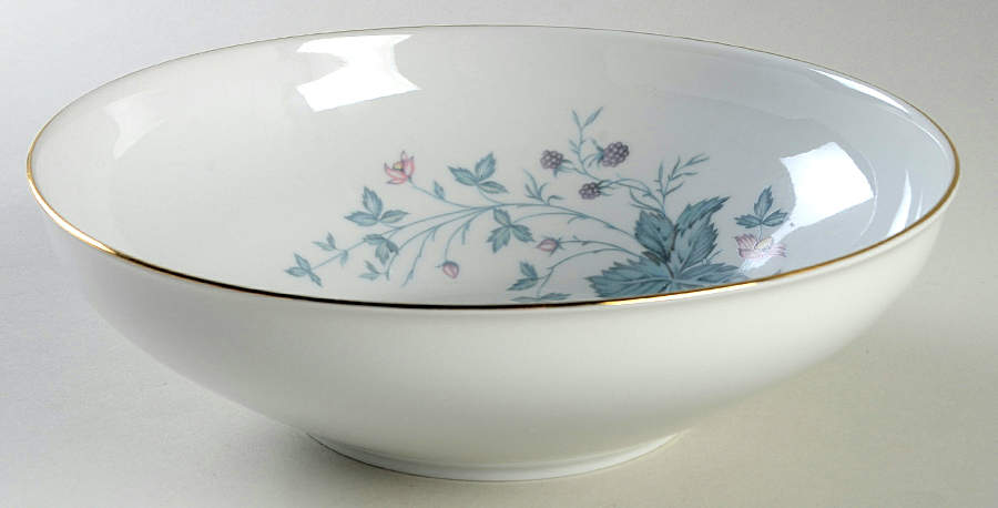 629 (White Background) 9" Round Vegetable Bowl by KPM-1