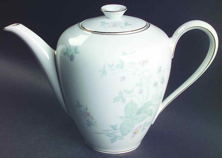 629 (White Background) Coffee Pot & Lid by KPM-1