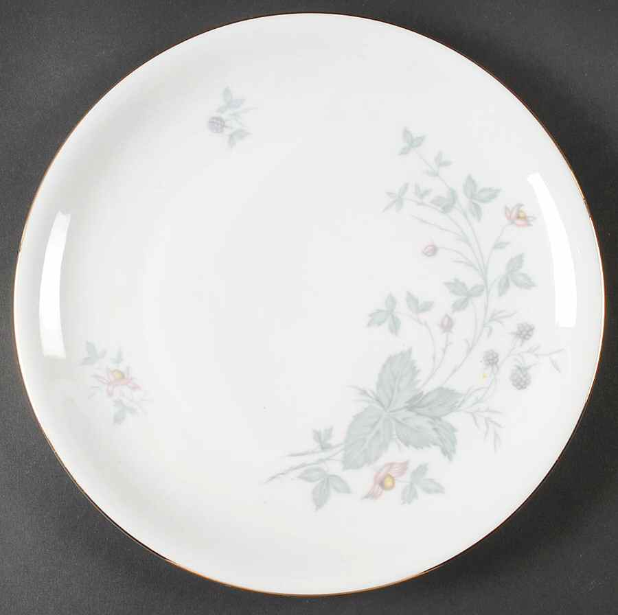 629 (White Background) Luncheon Plate by KPM-1