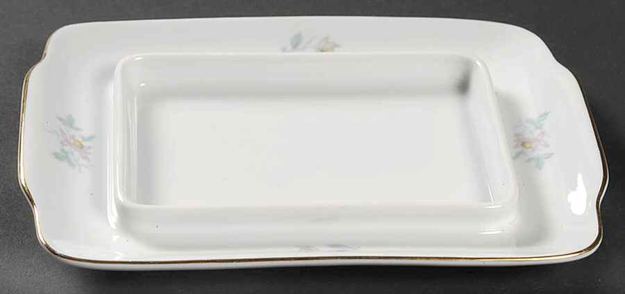 629 (White Background) Square Butter No Lid by KPM-1