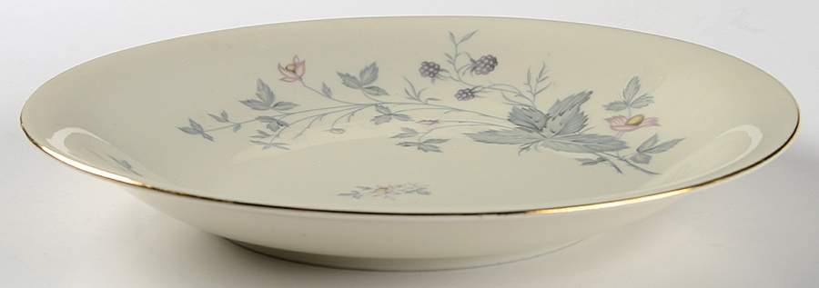 629 (Cream Background) Coupe Soup Bowl by KPM-1