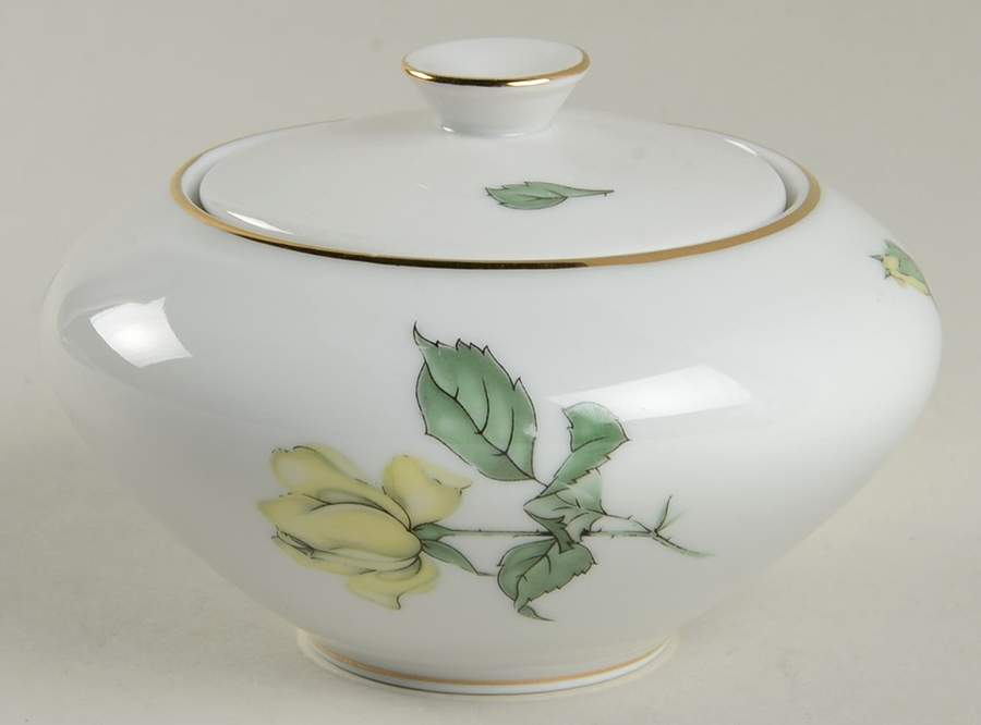 674 Sugar Bowl & Lid by KPM-1
