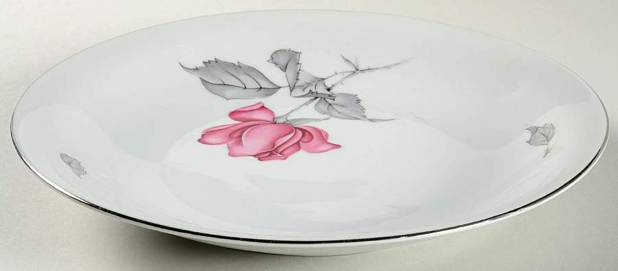 675 (Platinum Trim) Coupe Soup Bowl by KPM-1