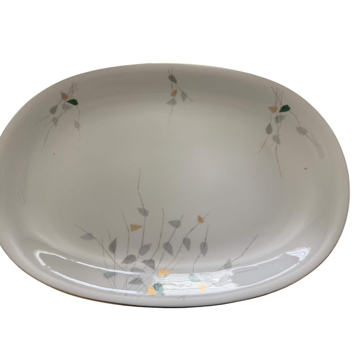 708 14" Oval Serving Platter by KPM-1