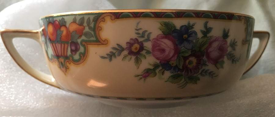 Beverly Flat Cream Soup Bowl by KPM-1