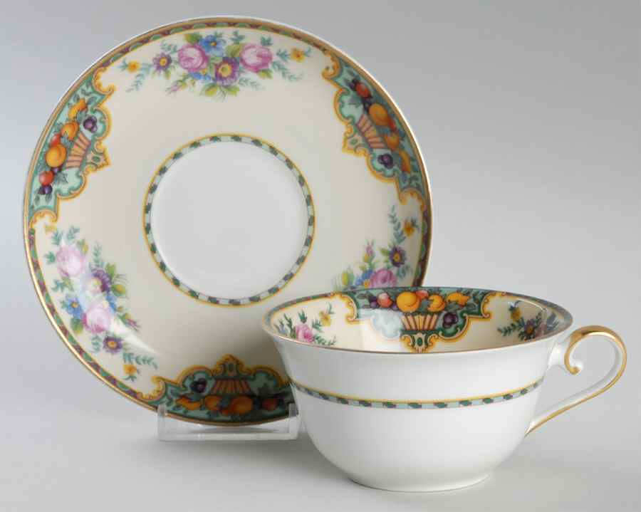Beverly Flat Cup & Saucer Set by KPM-1