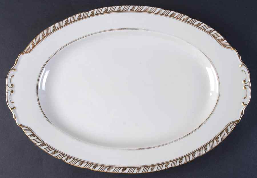 Golden Fleece 13" Oval Serving Platter by KPM-1
