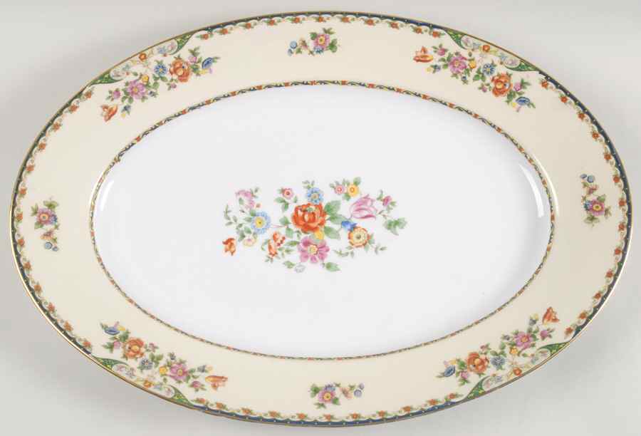Kingsly 17" Oval Serving Platter by KPM-1