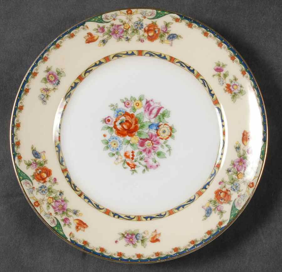 Kingsly Bread & Butter Plate by KPM-1