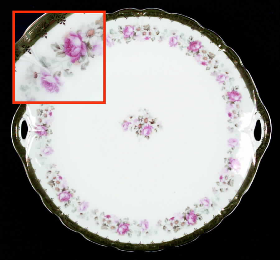 KPM1 Handled Cake Plate by KPM-1