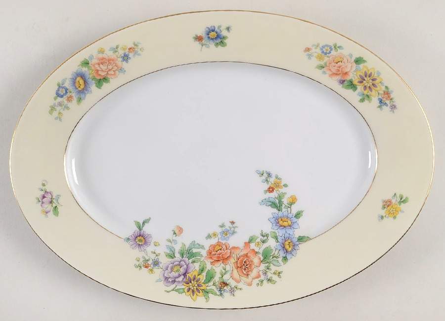 27380 12" Oval Serving Platter by KPM-1
