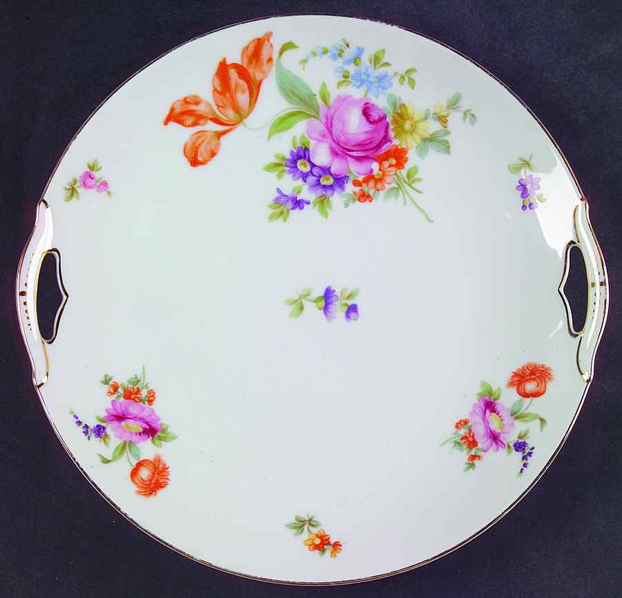 KPM2 Handled Cake Plate by KPM-1