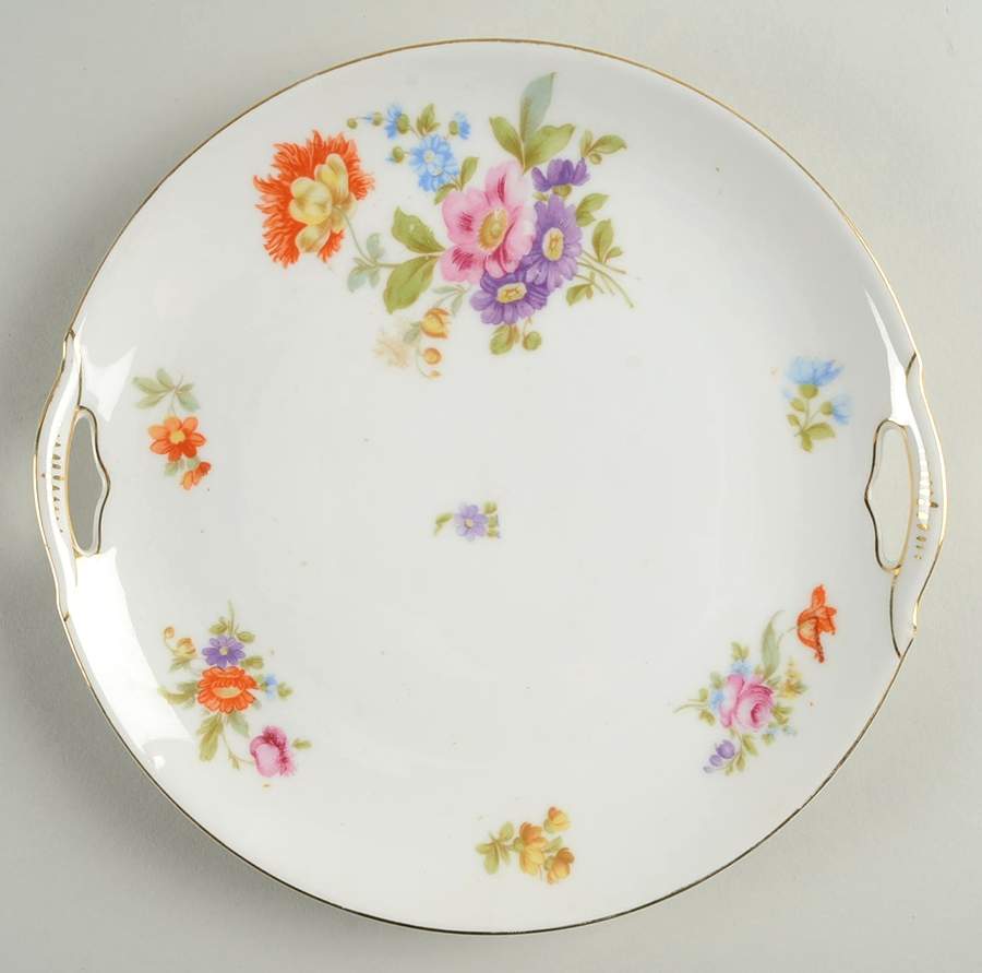 KPM2 Handled Cake Plate by KPM-1