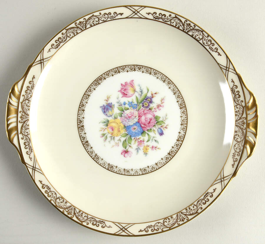 KPM23 Handled Cake Plate by KPM-1