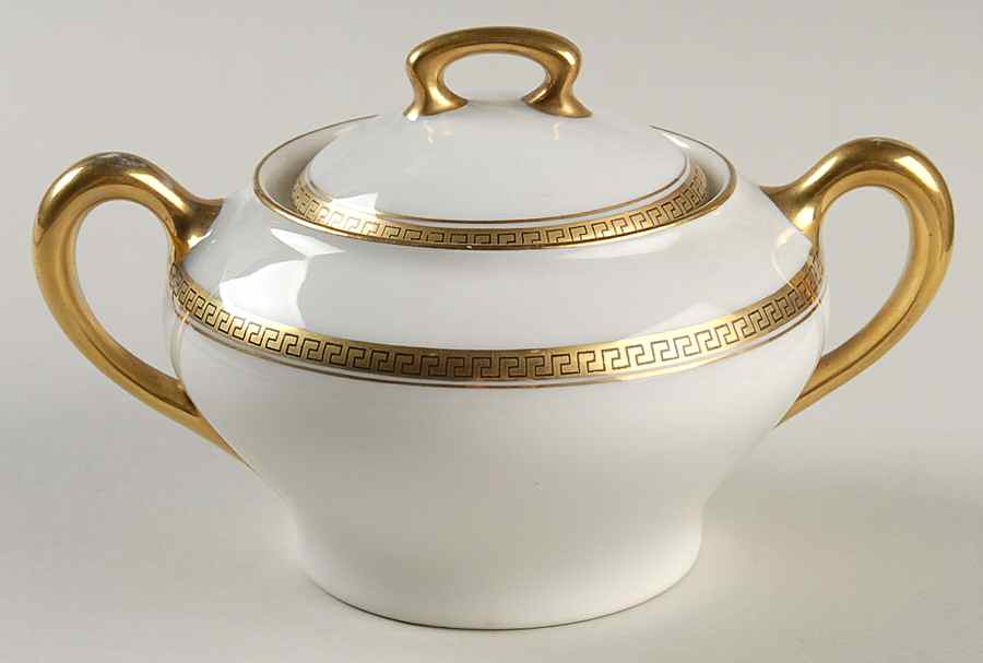 26401 Sugar Bowl & Lid by KPM-1